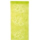 Chemin de table la vie est belle vert anis intisse 5 M