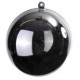 Boule transparente et noire 5 cm