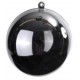 Boule transparente et noire 5 cm