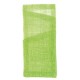 Pochette sinamay vert a couverts et serviette