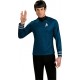 Perruque Spock Star Trek en Latex avec Oreilles Adulte