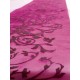 Chemin de table Orient Fuchsia chocolat organdi 5 M