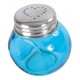 Pot a dragees saliere turquoise en verre