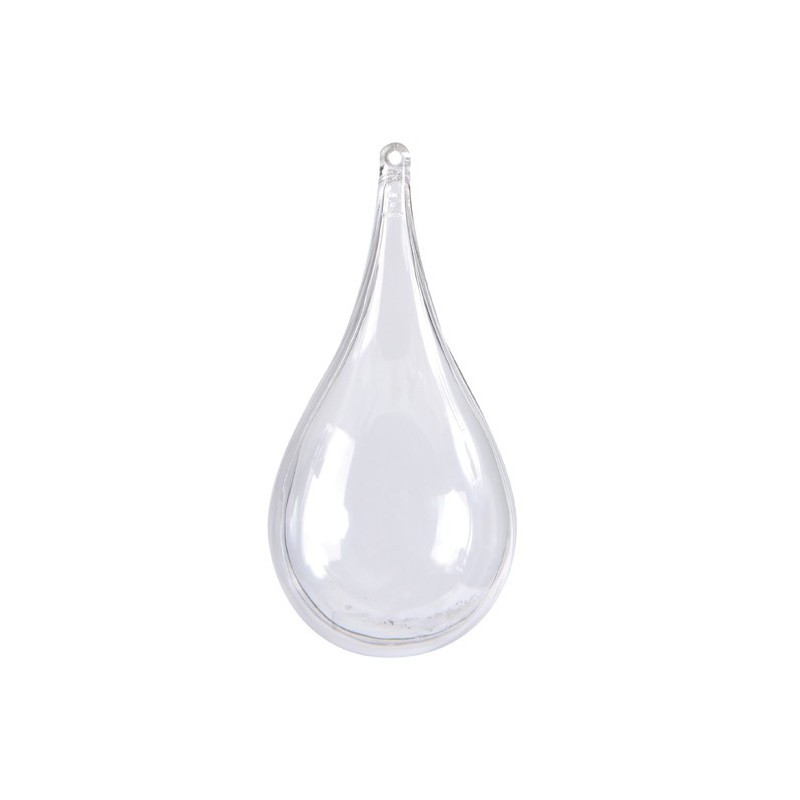 goutte d eau transparente a dragees 11 cm