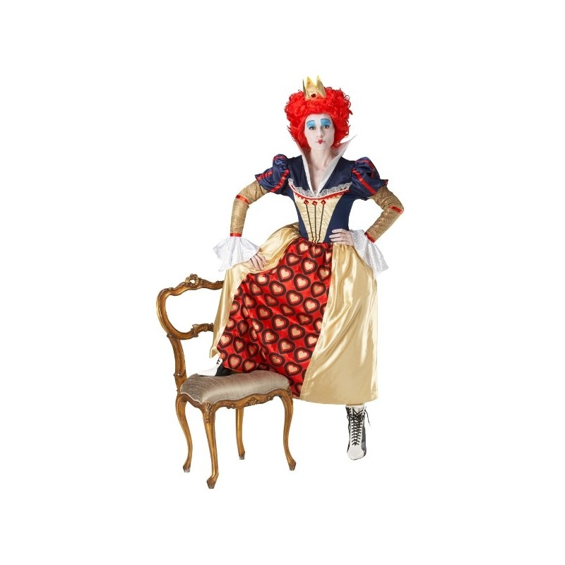 Déguisement reine rouge d