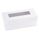 Boite a dragees rectangulaire blanche