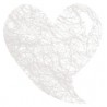 Sets de Table Coeur Abaca Couleur 38 cm les 4