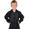 Déguisement chemise disco noire enfant