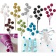 Piquet boule pailletee couleur decoration festive