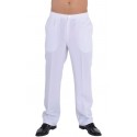 Déguisement Pantalon de Costume Blanc Homme