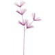 Branche pinus pin fuschia pailletee deco