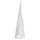 Petits Cônes Pailletés Couleur Festive Déco les 4