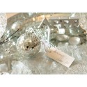 Boules Facettes Couleur 6 cm avec lien de Déco les 2