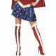 Déguisement Wonder Woman Deluxe Adulte Femme