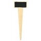 Piquet ardoise naturel marque place en bois
