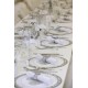 Set de table rond intisse mariage decoration mariage