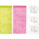 Chemin de Table Intisse Couleur la vie est belle decoration