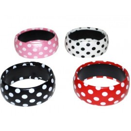 Bracelet A Pois couleur Accessoire Annees 50 60 Bijou