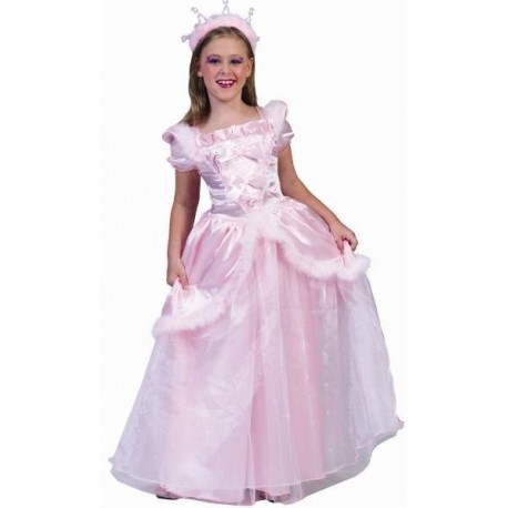 Déguisement princesse Elegance fille : ce déguisement princesse fille rose 