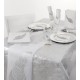 Livre d or plume argent pailletee deco mariage table festive