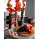 Chemin de Table Brillant-Mat 6 Couleurs Festives