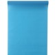 Chemin de table turquoise brillant mat zoom cote mat