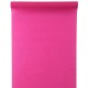 Chemin de table fuschia brillant mat zoom cote mat