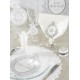 Serviette de Table Just Married blanche theme just married