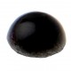 Perle autocollante noire demi perle decorative 7 mm les 60