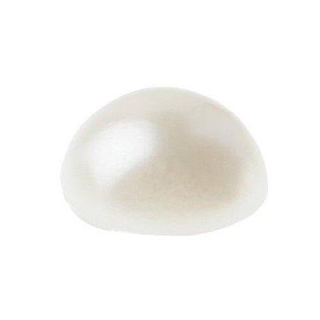 Perle autocollante ivoire demi perle decorative 7 mm les 60
