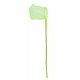 Filets a Papillons Vert Amande sur socle