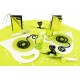 Guirlande boules pailletees deco Festive table chic