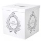 Tirelire just married blanche urne maries 30 cm