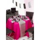 Serviette de table joyeux anniversaire deco table chic glamour