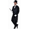 Déguisement queue de pie noire homme luxe