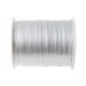 Bolduc ruban Miniricci argent 10 mm bobine 25 Metres