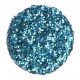 Confetti rond paillete turquoise decoratif les 50