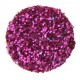 Confetti rond paillete fuschia decoratif les 50