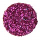 Confetti rond paillete fuschia decoratif les 50