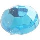 Strass autocollant bleu turquoise decoratif 5 mm