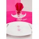 Coeur decoratif bombe couleur deco table chic glamour