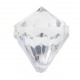 Pampille diamant transparent deco festive les 6