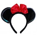 Serre Tête Minnie Souris Avec Noeud Femme et Enfant