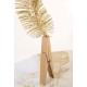Maxi Pince Pyramide Or en Bois Déco Festive 22.5 cm