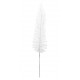 Feuille Palme Pailletee Blanche Deco Festive 92 cm