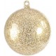 Boule Transparente Pailletée Or, Pailletée Argent 3 cm