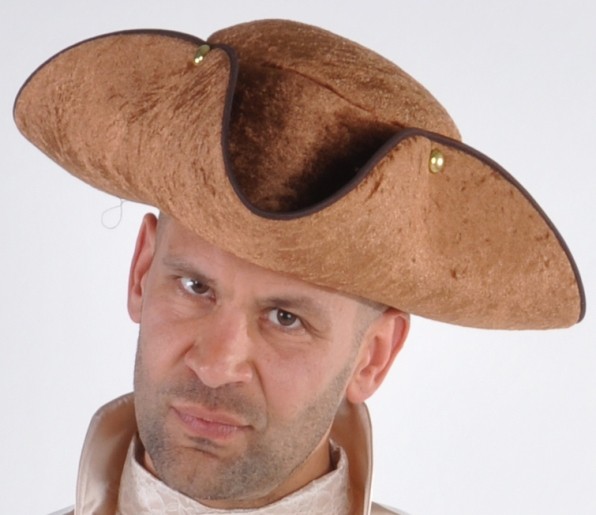 Chapeau Tricorne Lierys - Feutre De Laine - Made In Germany - Passepoil - Classique Homme