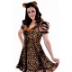 Déguisement chat léopard femme Pussycat luxe