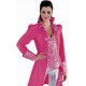 Deguisement marquise pirate pink baroque manteau luxe femme