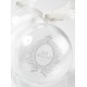 Marque Place Just Married Rond Blanc 9.8cm les 10